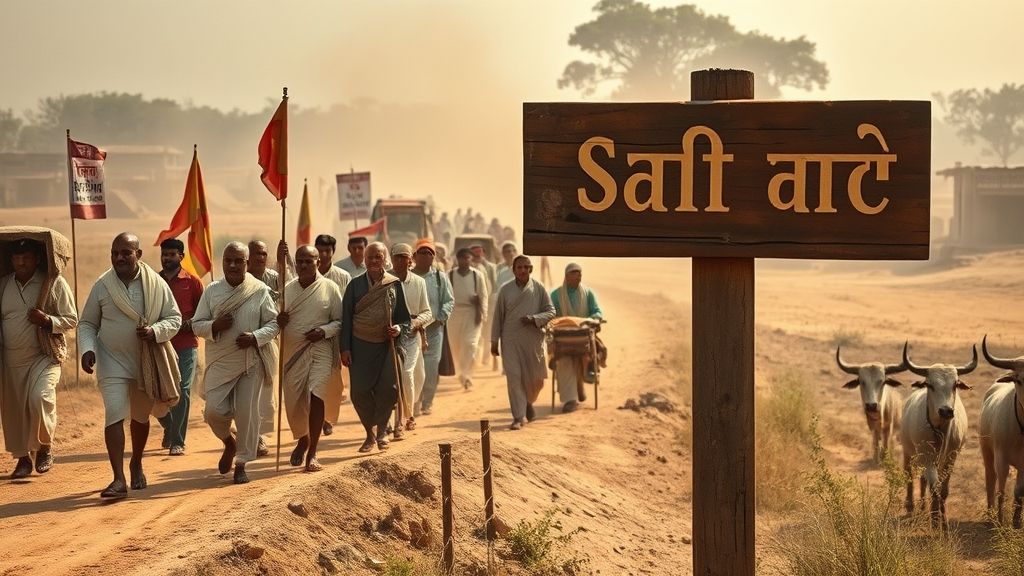 Salt March to Dandi Begins, Ahmedabad, India | 1930-03-12