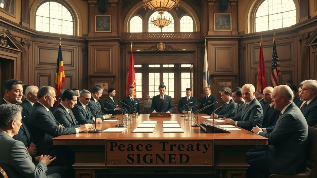 San Francisco Peace Treaty Signed, San Francisco, USA | 1951-09-08