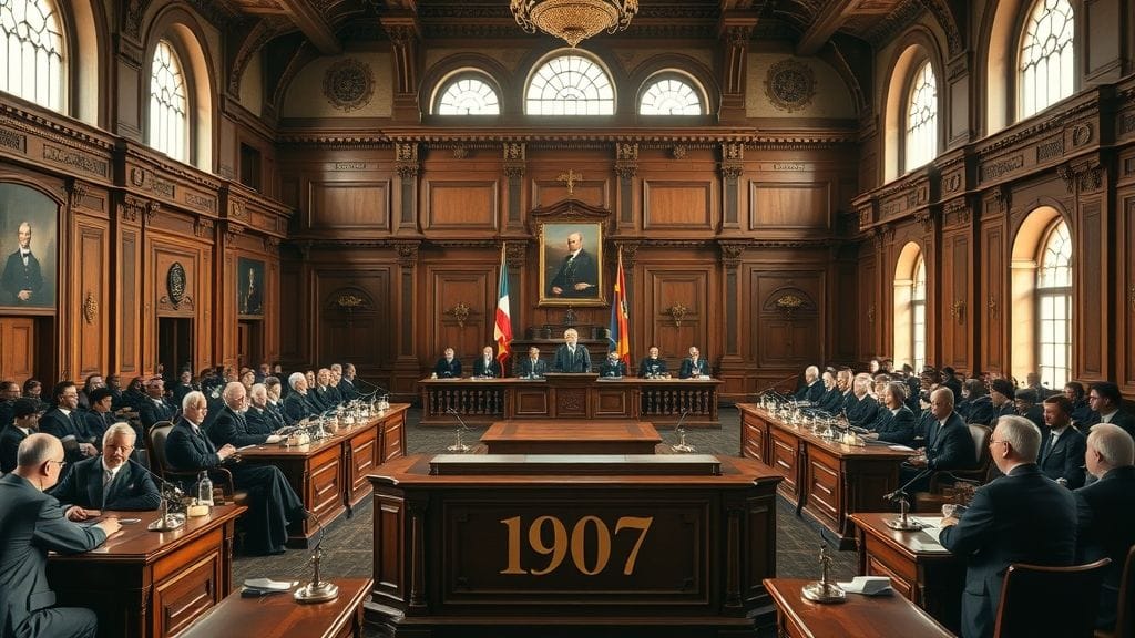 Second Hague Peace Conference Opens, The Hague, Netherlands | 1907-06-15