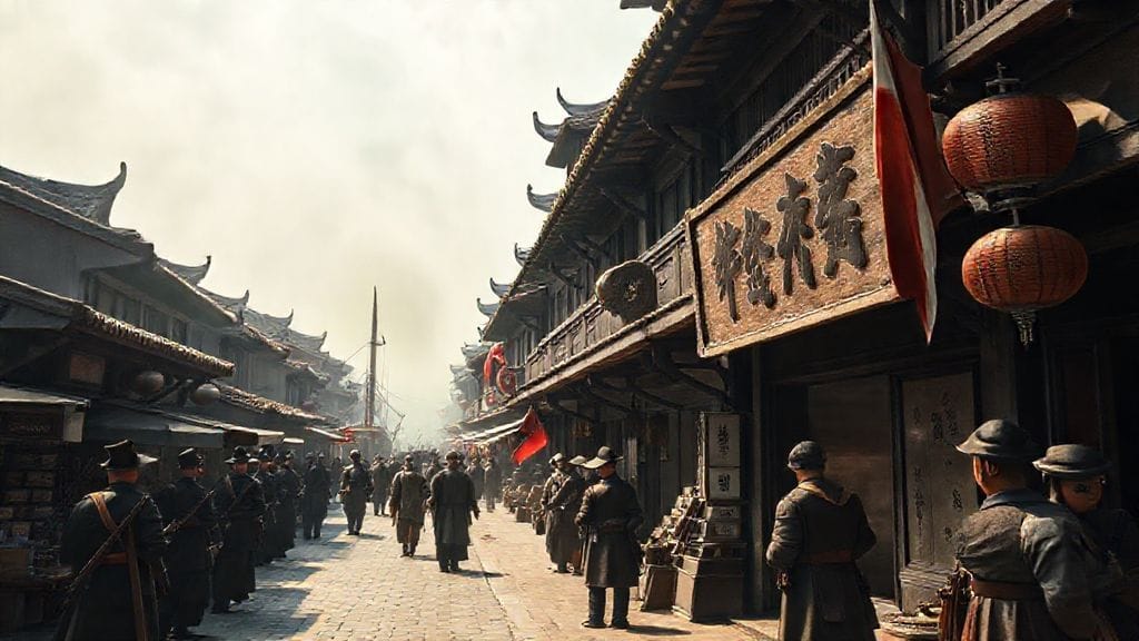 Second Opium War Begins, Canton (Guangzhou), China | 1856-10