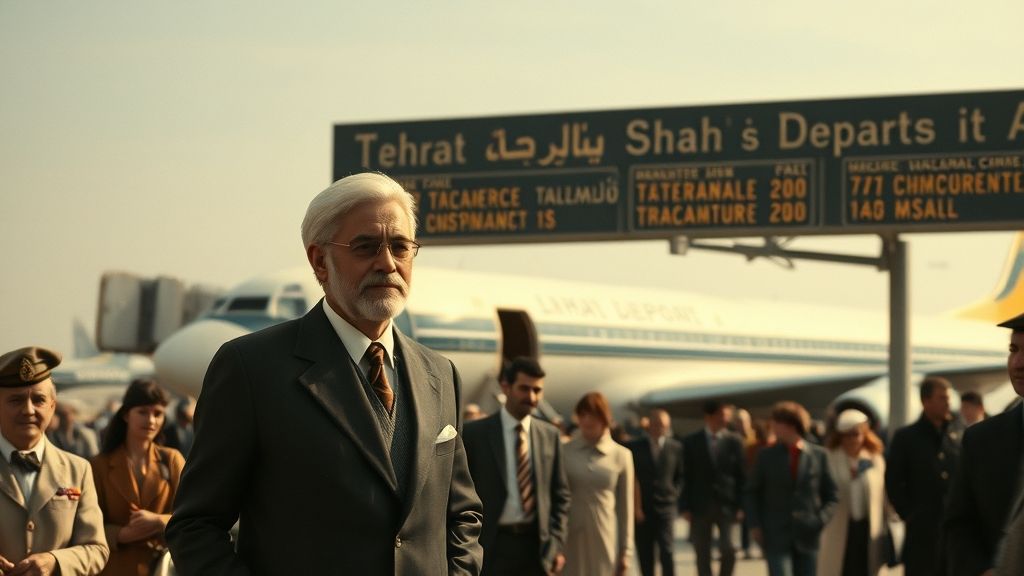 Shah of Iran Departs, Tehran, Iran | 1979-01-16