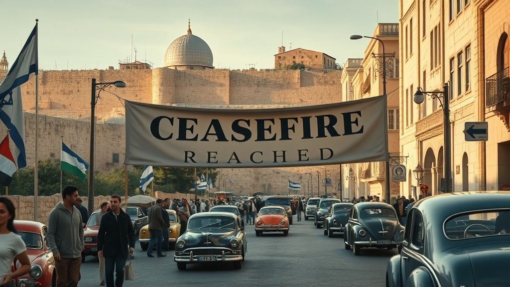Six-Day War Ceasefire Reached, Jerusalem, Israel | 1967-06-10
