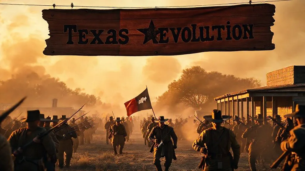 Texas Revolution Begins, Gonzales, Mexican Texas | 1835-10-02