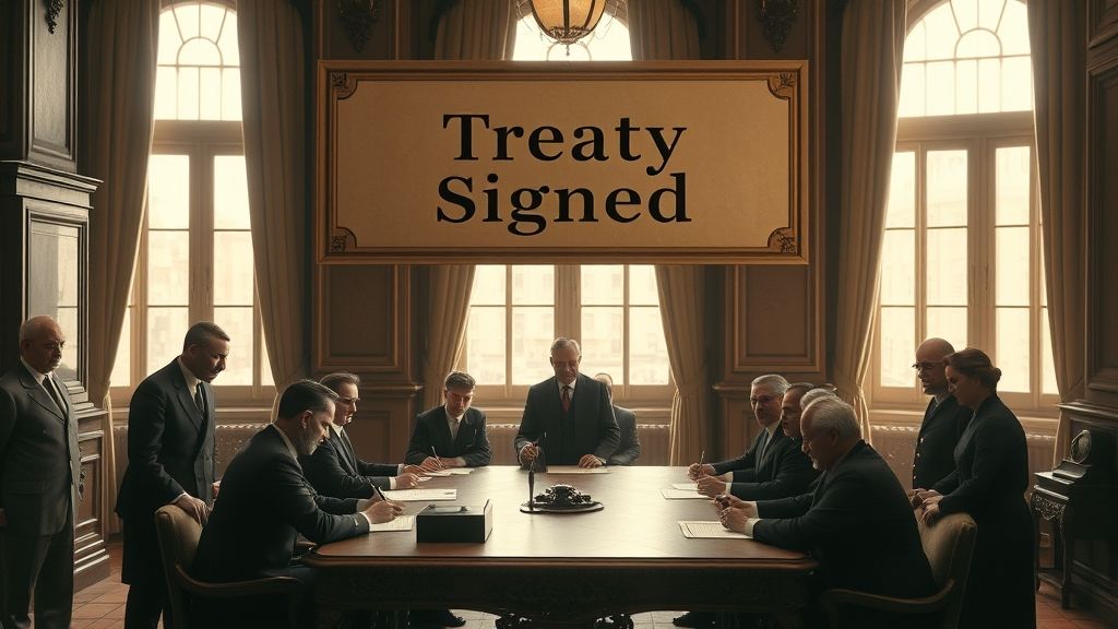 Treaty of Bucharest Signed, Bucharest, Romania | 1913-08-10