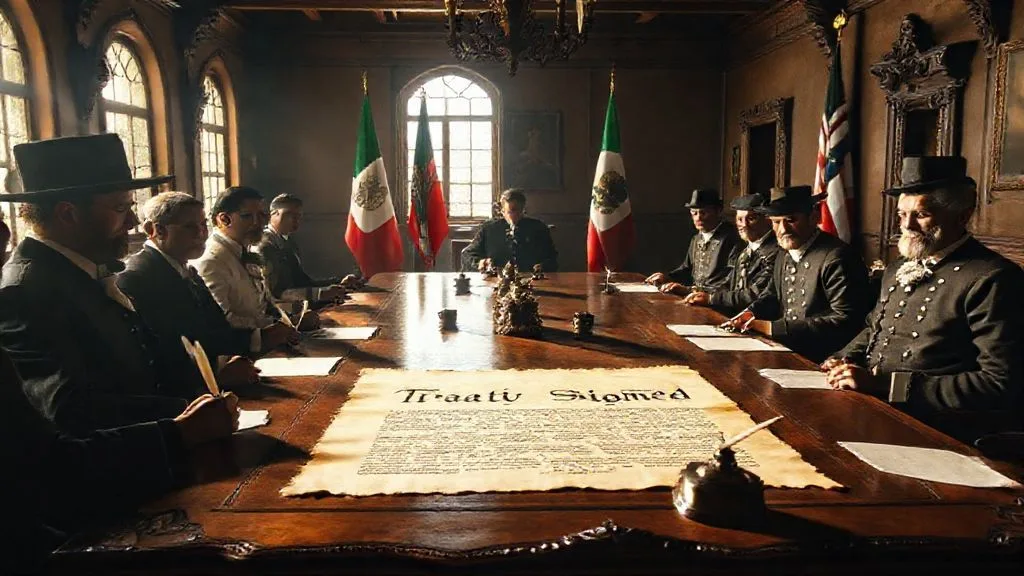 Treaty of Guadalupe Hidalgo Signed, Guadalupe Hidalgo, Mexico | 1848-02-02 2 Treaty of Guadalupe Hidalgo Signed, Guadalupe Hidalgo, Mexico | 1848-02-02