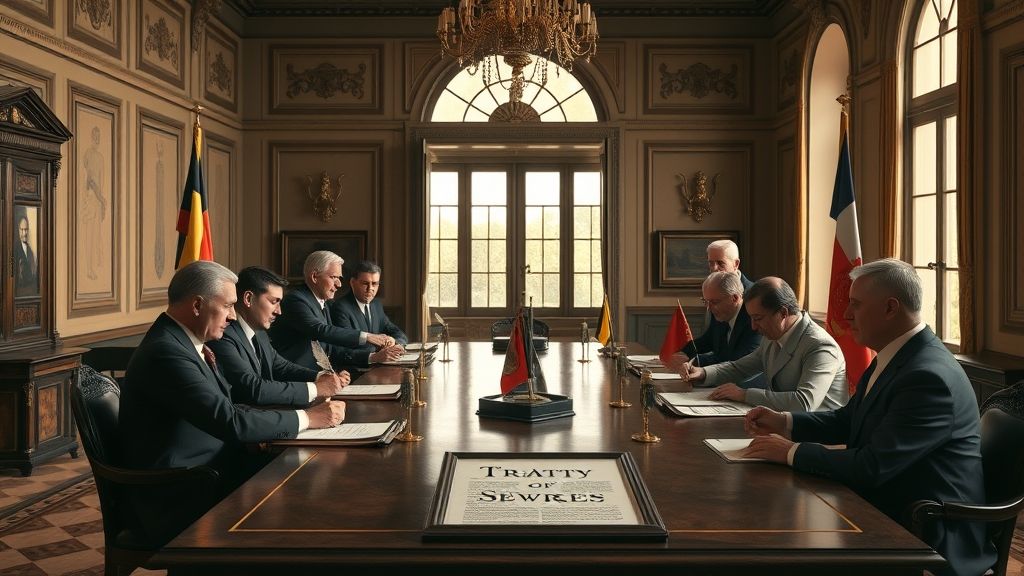 Treaty of Sèvres Signed, Sèvres, France | 1920-08-10