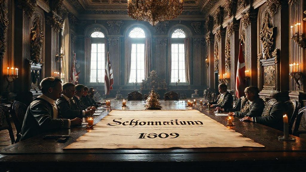 Treaty of Schönbrunn Signed, Vienna, Austria | 1809-10-14