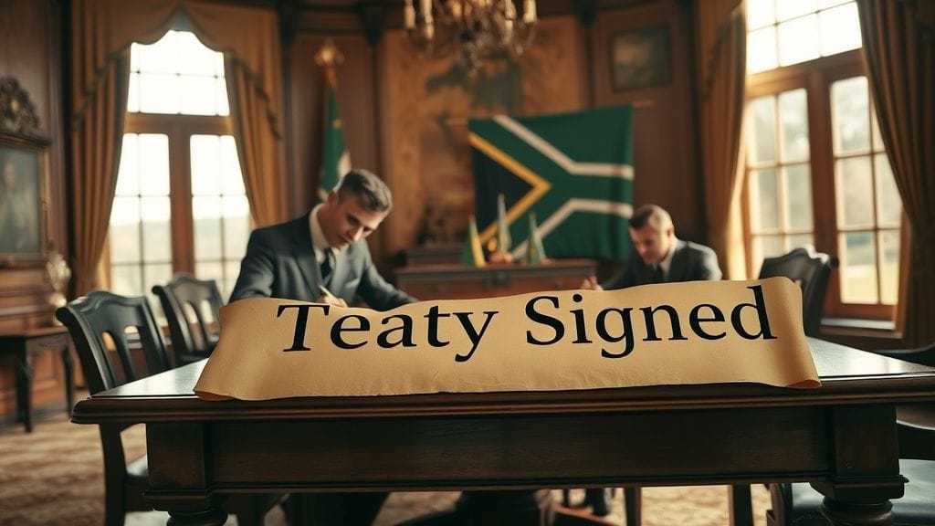 Treaty of Vereeniging Signed, Pretoria, South Africa | 1902-05-31