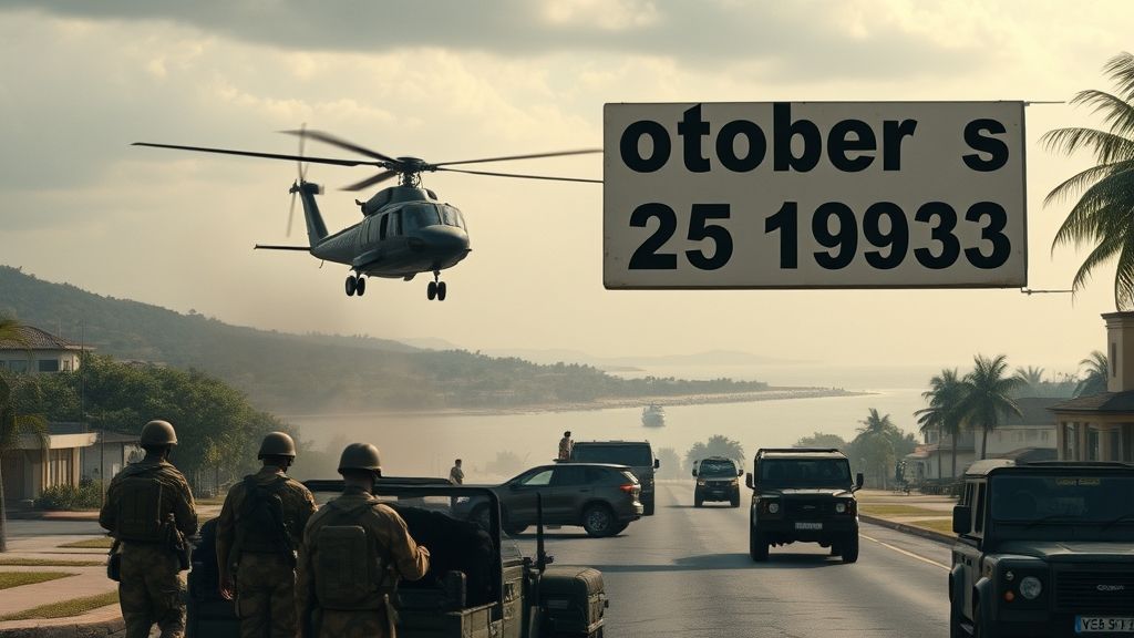 U.S. Invades Grenada, St. George’s, Grenada | 1983-10-25