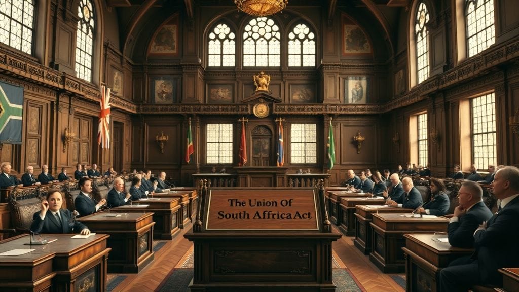 Union of South Africa Act Passed, London, United Kingdom | 1909-09-20