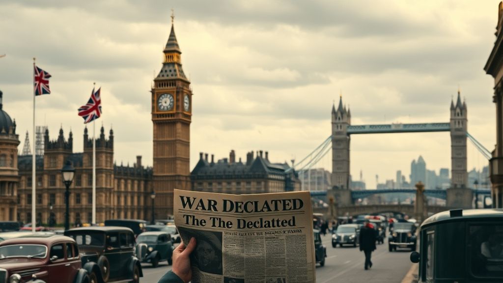United Kingdom Declares War on Germany, London, United Kingdom | 1939-09-03