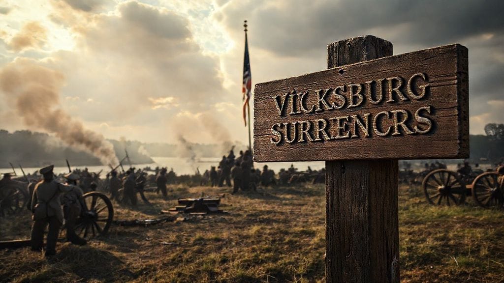 Vicksburg Surrenders, Vicksburg, USA | 1863-07-04