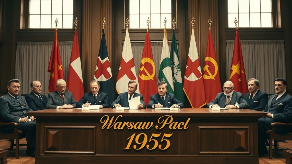 Warsaw Pact Signed, Warsaw, Poland | 1955-05-14