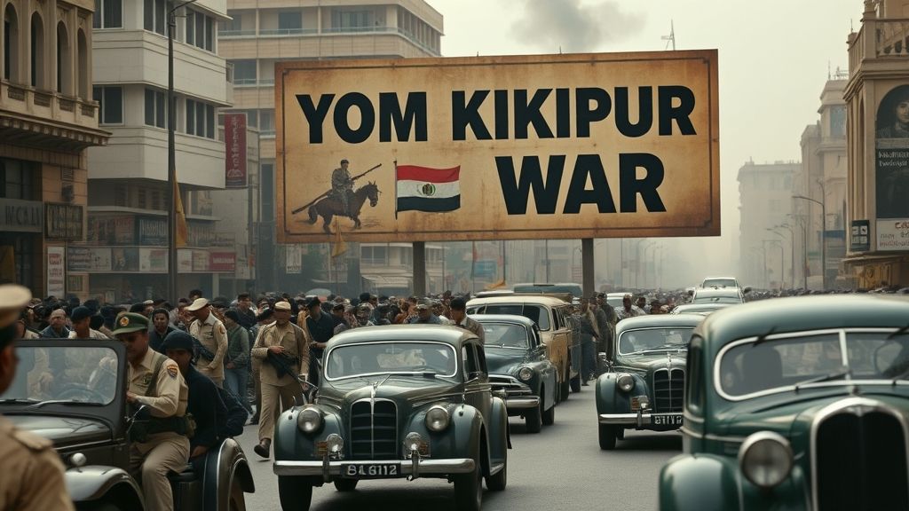 Yom Kippur War Begins, Cairo, Egypt | 1973-10-06