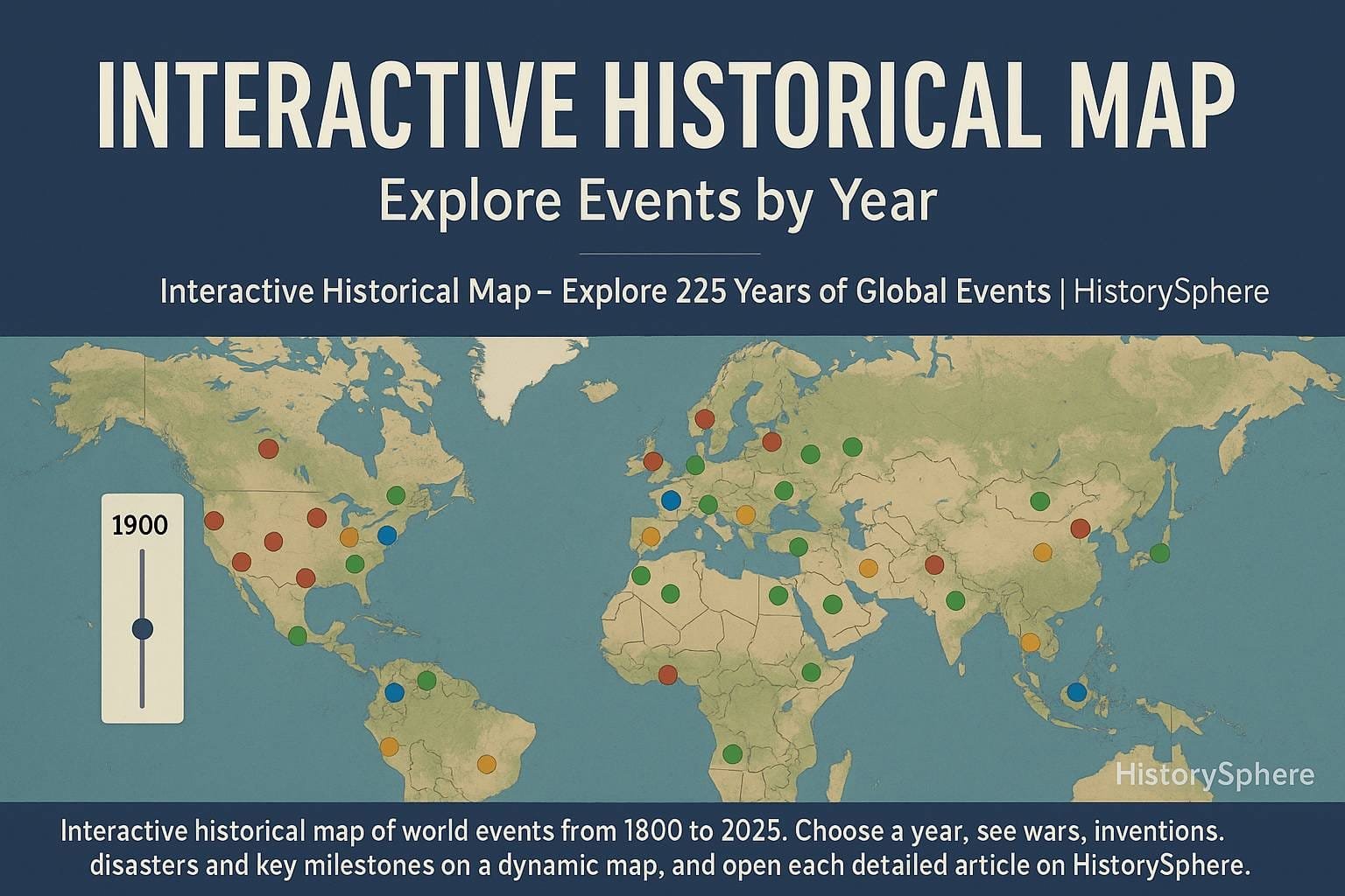 Interactive Historical Map – Explore 225 Years of Global Events