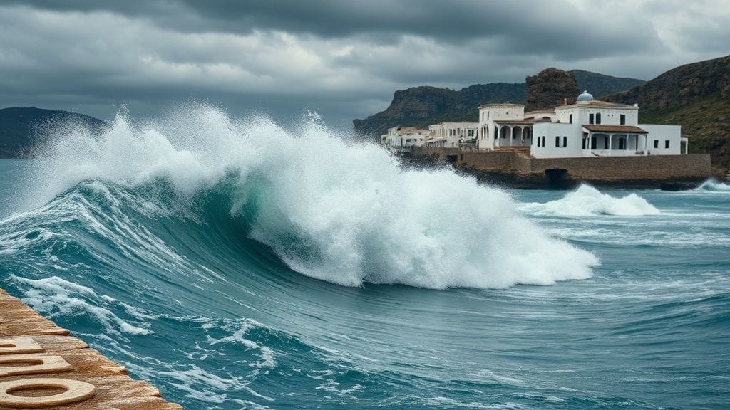 Aegean Tsunami, Amorgos, Greece | 1956-07-09