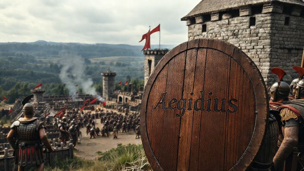 Aegidius Holds Roman Enclave in Soissons, Soissons, Gaul | 460s