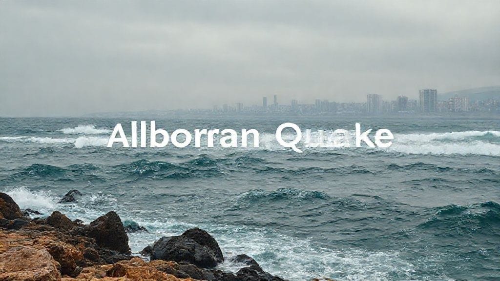 Alboran Sea Earthquake, Spain–Morocco | 2016-01-25