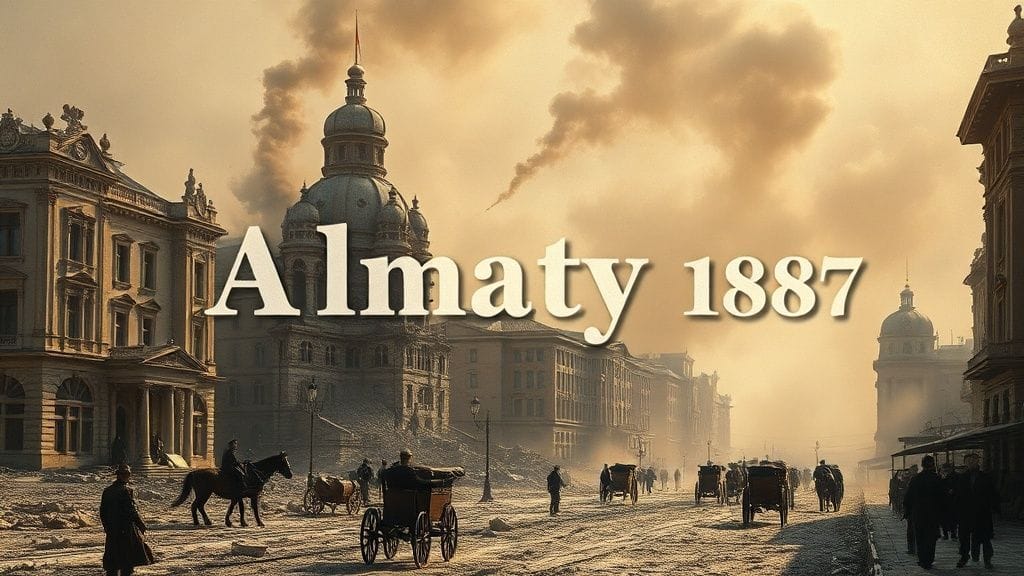 Almaty (Verny) Earthquake, Kazakhstan | 1887-06-08