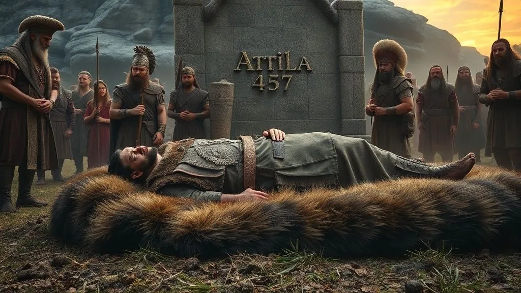 Attila the Hun — Death, Pannonia | 453