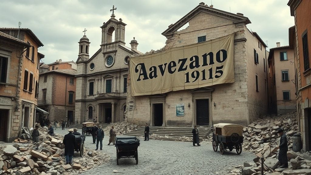 Avezzano Earthquake, Italy | 1915-01-13