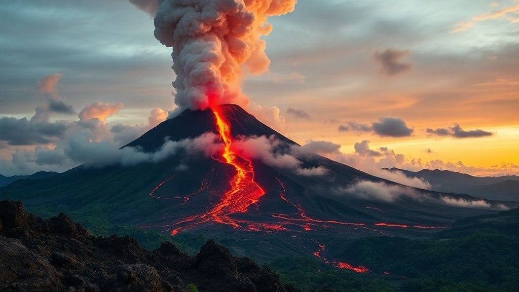 Bagana Eruption, Bougainville, Papua New Guinea | 2014