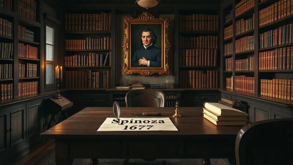 Baruch Spinoza — Death, The Hague, Dutch Republic | 1677-02-21