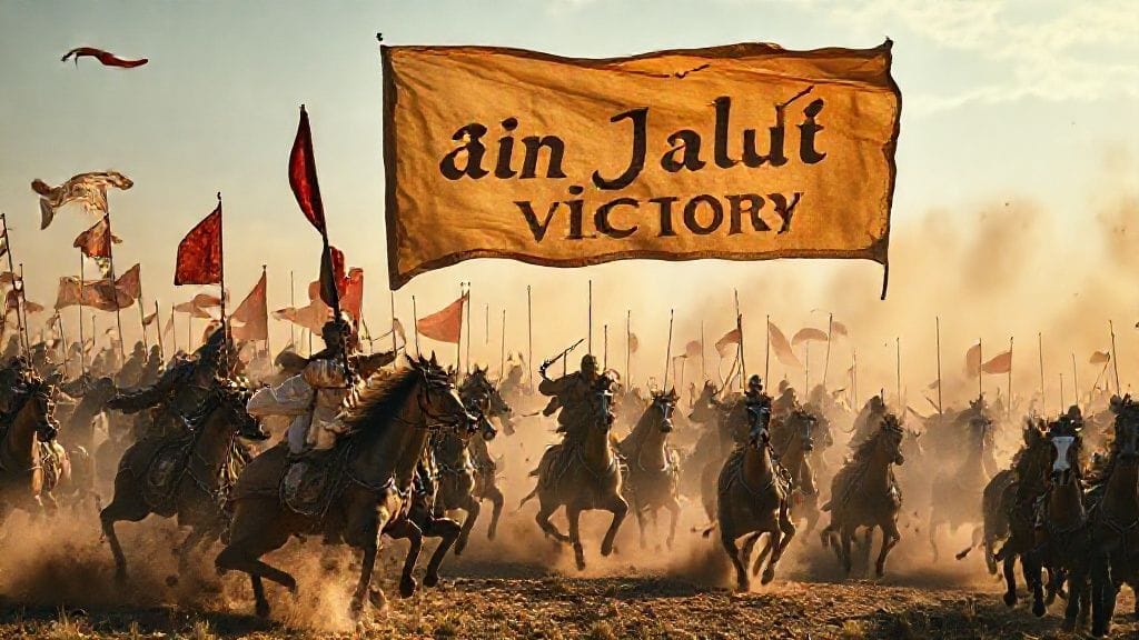 Battle of Ain Jalut: Mamluks Defeat Mongols, near Jenin, Levant | 1260-09-03