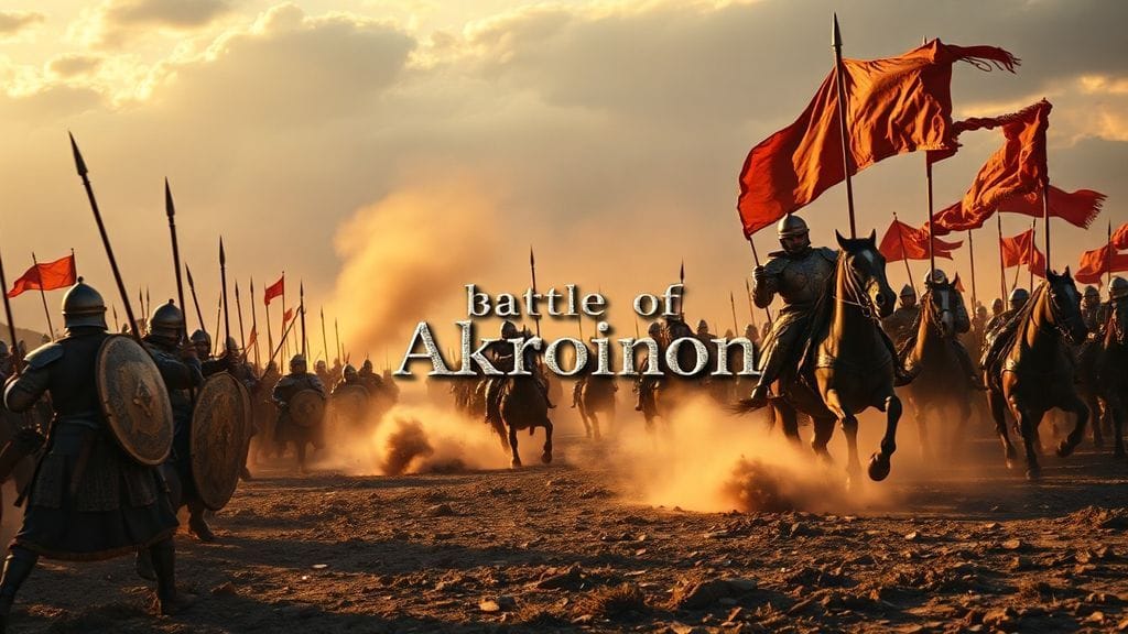 Battle of Akroinon: Byzantines Defeat Umayyads, Phrygia, Anatolia | 740