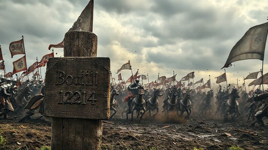 Battle of Bouvines: Philip II Defeats Coalition, Bouvines, France | 1214-07-27