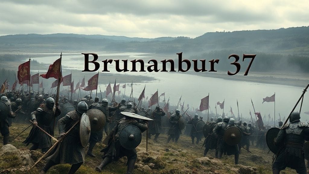 Battle of Brunanburh Secures English Hegemony, likely Wirral Area, England | 937
