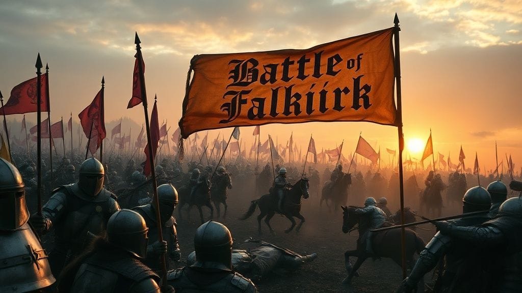 Battle of Falkirk: English Defeat Scots, Falkirk, Scotland | 1298-07-22