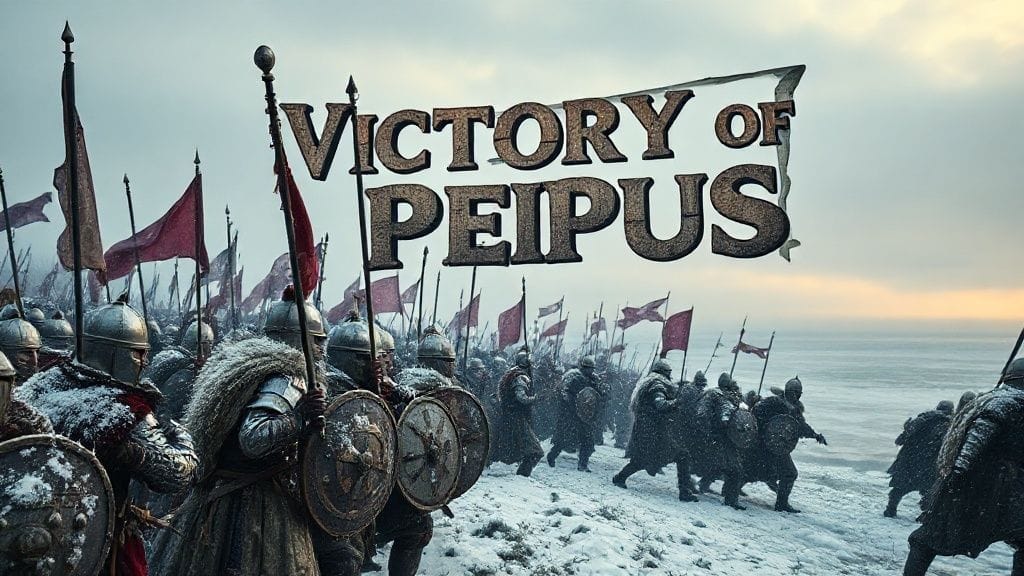 Battle of Lake Peipus: Novgorod Defeats Teutonic Order, Lake Peipus, Rus’ | 1242-04-05