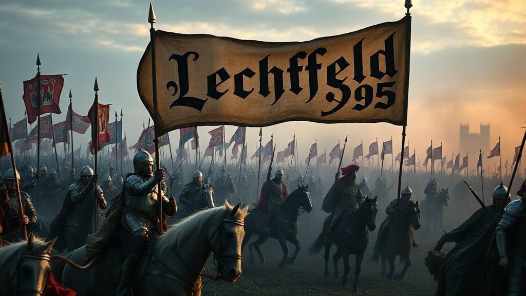 Battle of Lechfeld: Otto I Defeats Magyars, near Augsburg, Germany | 955-08-10