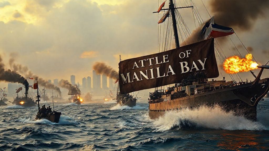 Battle of Manila Bay, Manila Bay, Philippines | 1898-05-01