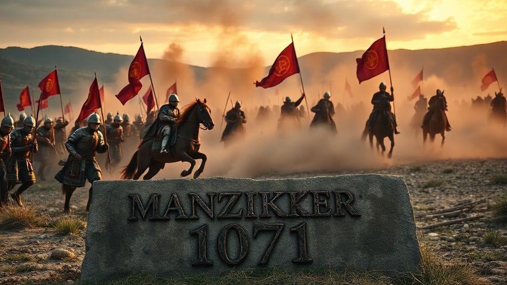 Battle of Manzikert: Byzantines Defeated by Seljuks, Manzikert (Malazgirt), Anatolia | 1071-08-26