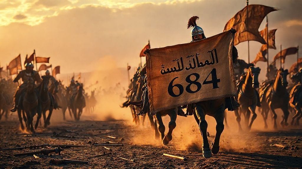 Battle of Marj Rahit Secures Umayyad Rule, near Damascus, Syria | 684