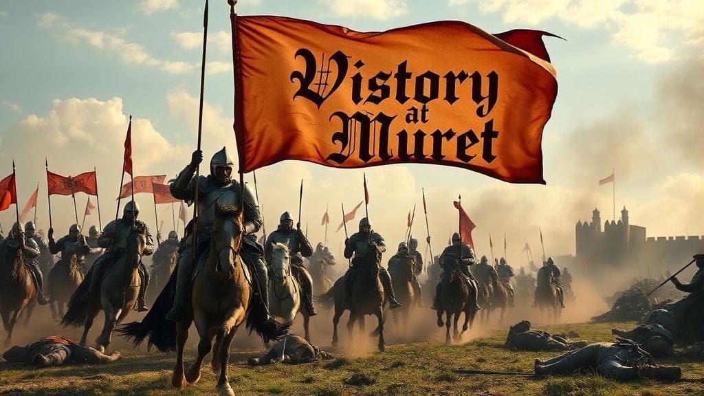 Battle of Muret: Simon de Montfort Victorious, Muret, Languedoc | 1213-09-12