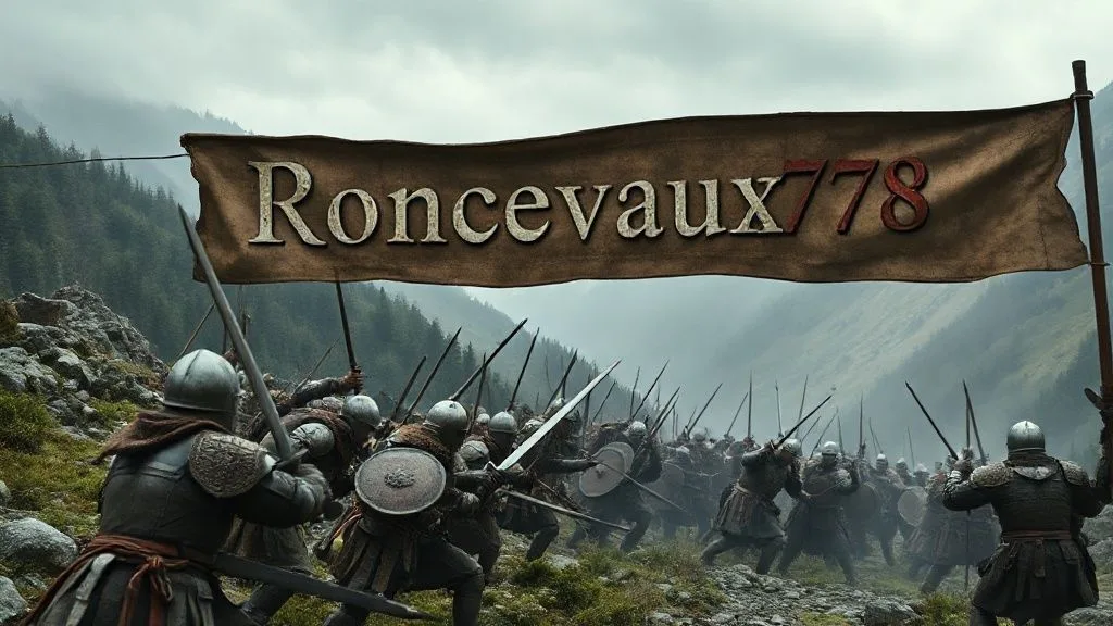 Battle of Roncevaux Pass (Basque Ambush), Pyrenees, Navarre | 778 2 Battle of Roncevaux Pass (Basque Ambush), Pyrenees, Navarre | 778