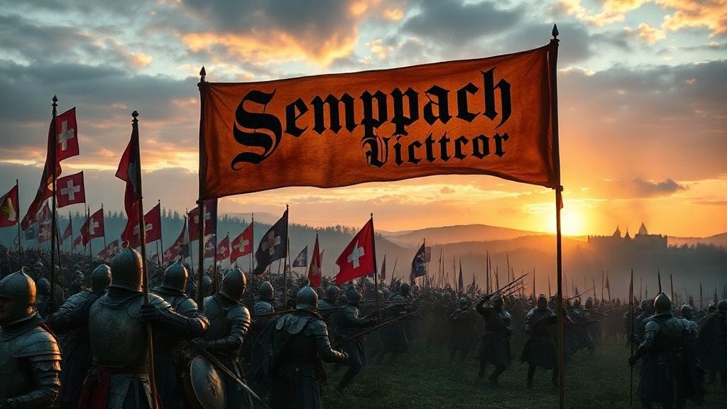 Battle of Sempach: Swiss Defeat Habsburgs, Sempach, Switzerland | 1386-07-09