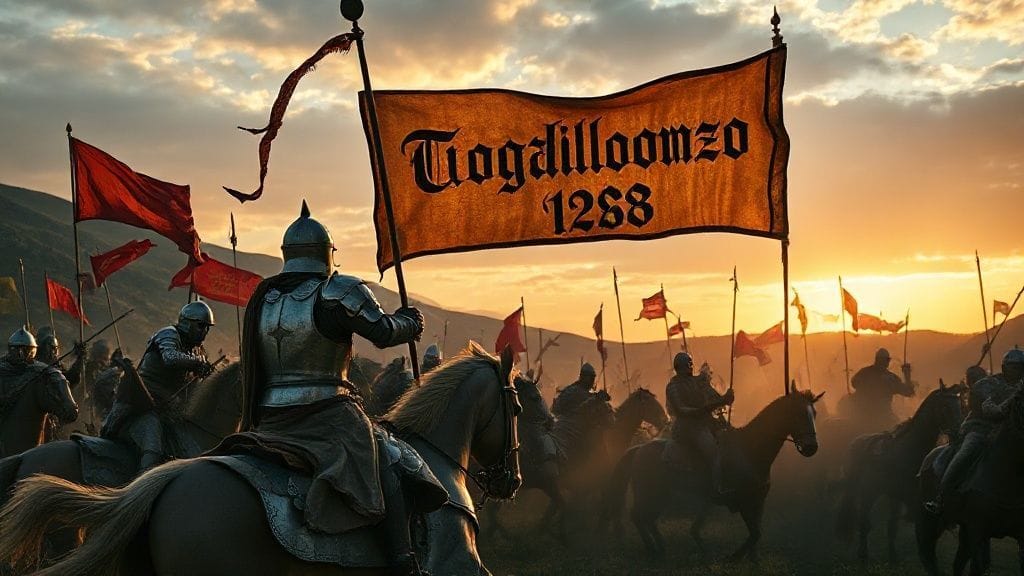 Battle of Tagliacozzo: Charles Defeats Conradin, Tagliacozzo, Italy | 1268-08-23