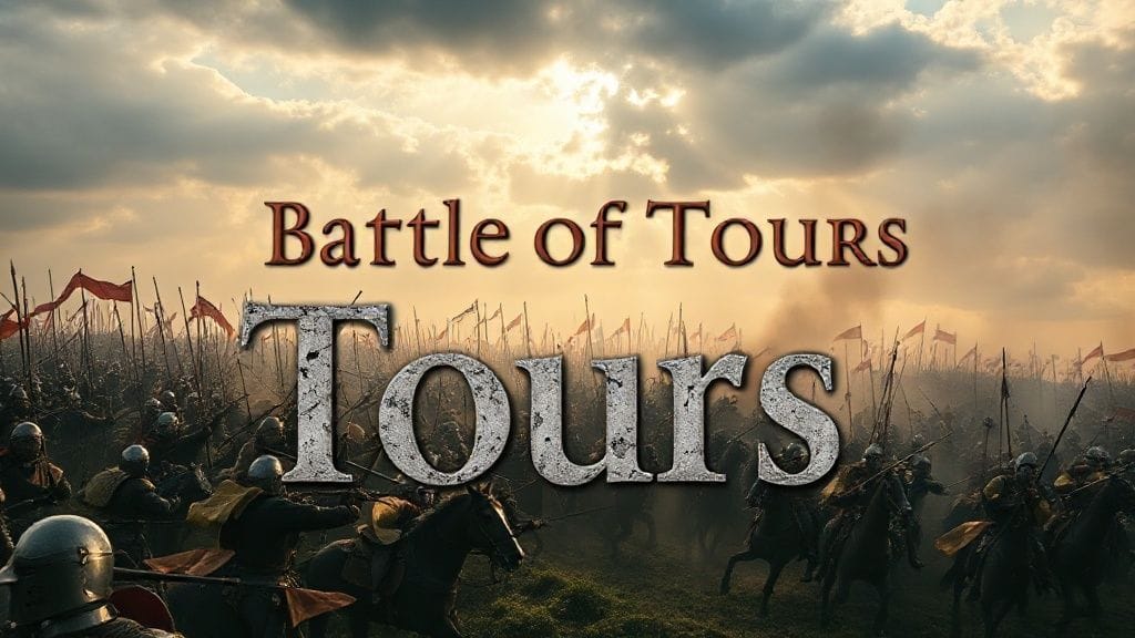 Battle of Tours–Poitiers Halts Umayyad Raid, near Tours, Francia | 732-10