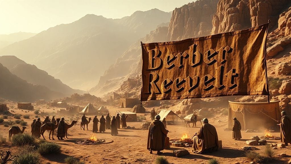 Berber Revolt Reshapes Maghreb, Tangier–Tlemcen, North Africa | 740s