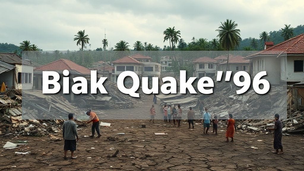 Biak (Yapen) Earthquake, Indonesia (Papua) | 1996-02-17