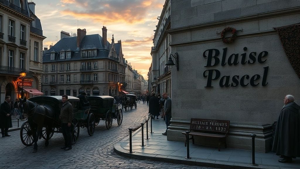 Blaise Pascal — Death, Paris, France | 1662-08-19