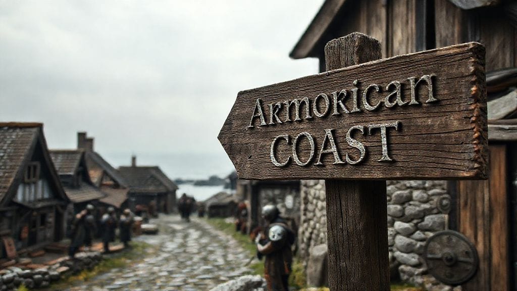 Breton Polities Recognized on Armorican Coast, Cornouaille/Vannetais, Armorica | 6th c.