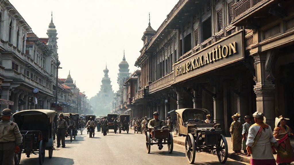 British Annex Upper Burma, Mandalay, Burma | 1885-11-28