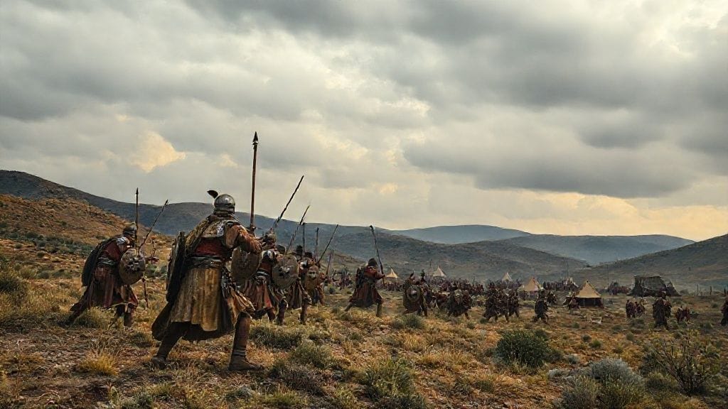 Byzantine–Bulgarian War at Marcellae, near Karnobat, Bulgaria | 792