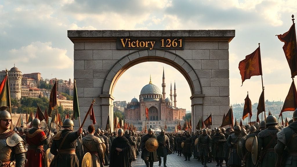 Byzantines Recapture Constantinople from Latins, Constantinople | 1261-07-25