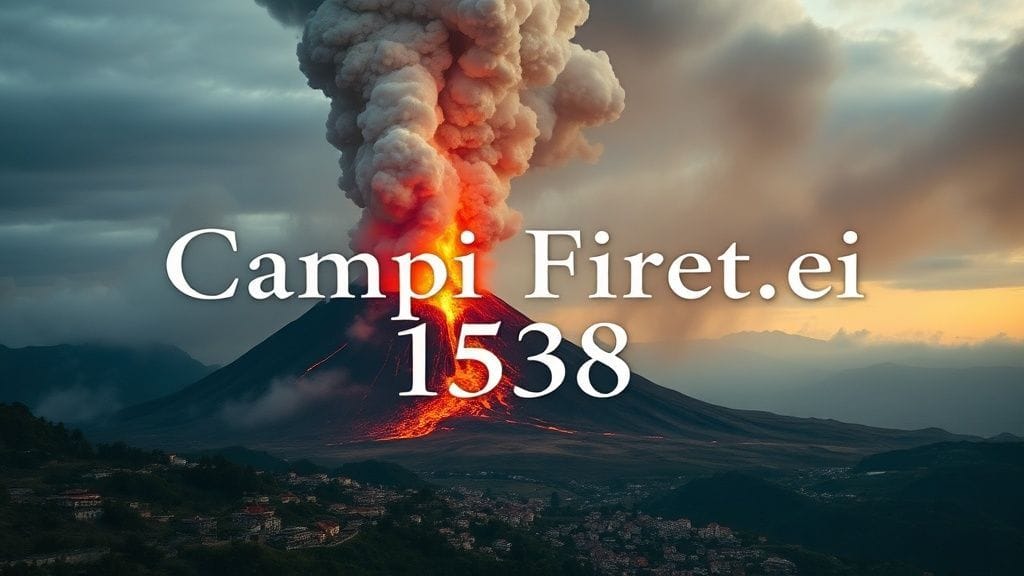 Campi Flegrei Eruption, Campania, Italy | 1538
